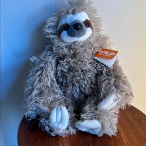 Wild Republic Sloth Plush Toy